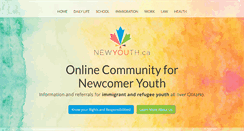 Desktop Screenshot of newyouth.ca