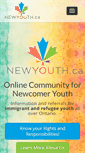 Mobile Screenshot of newyouth.ca